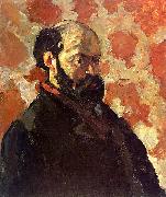 Paul Cezanne Self Portrait on a Rose Background China oil painting reproduction